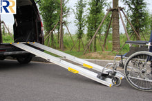 將圖片載入圖庫檢視器 2.4M 2セクション伸縮式車椅子ランプ-RRM107-8