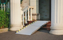 將圖片載入圖庫檢視器 1.8Mハーフフォールドソリッドアルミニウム車椅子ランプ-RRM1005-6